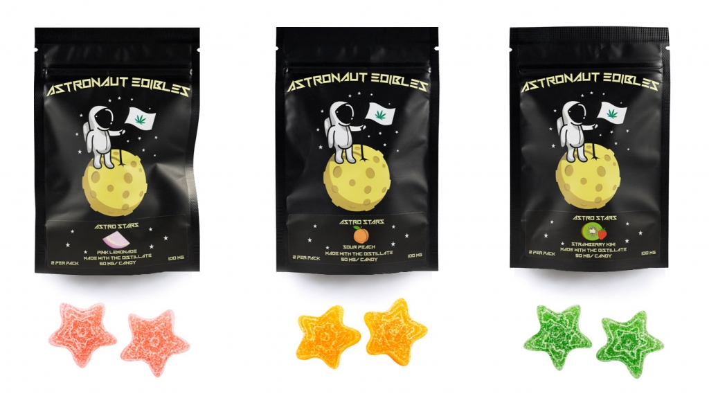 Astro weed gummy stars in Canada