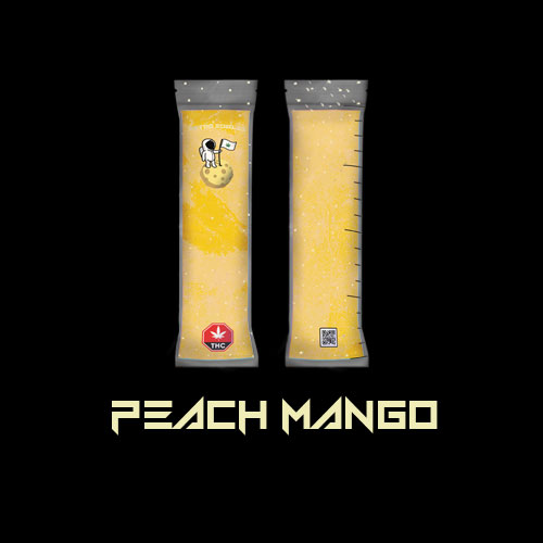 Astro edibles cannabis weed freezie peach mango 01